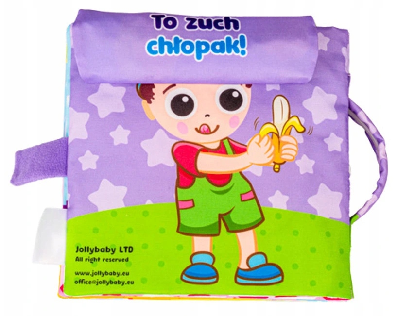 JOLLY BABY KSIĄŻECZKA CO ROBI CHŁOPIEC?