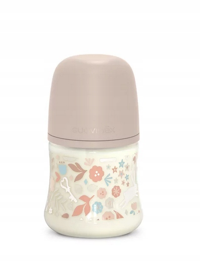 SUAVINEX BUTELKA SX PRO WOLNY PRZEPŁYW WONDERLAND 150ML RÓŻOWA 0M+