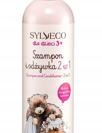 SYLVECO SZAMPON I ODŻYWKA DO WŁOSÓW NATURALNY 2W1 3+ 300ML