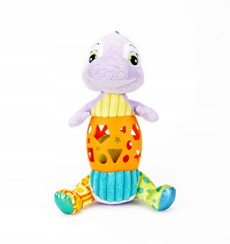 BALIBAZOO ZABAWKA GRZECHOTKA DINOZAUR BENDY 0M+