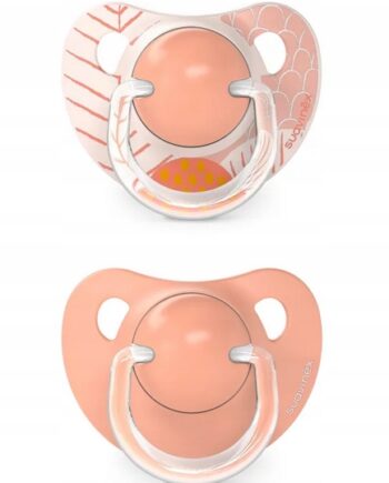 SUAVINEX SMOCZEK ANATOMICZNY SILIKONOWY +18M DREAMS BRZOSKWINIOWY