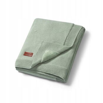 BABYONO KOCYK KOC BAWEŁNIANY Z FLANELOWYM PODSZYCIEM CIEPŁY 75X100CM