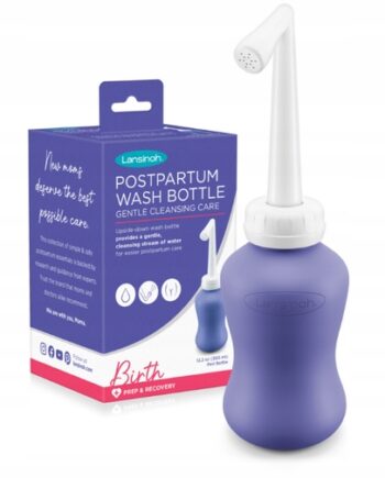 LANSINOH POPORODOWA BUTELECZKA DO PODMYWANIA 360ML