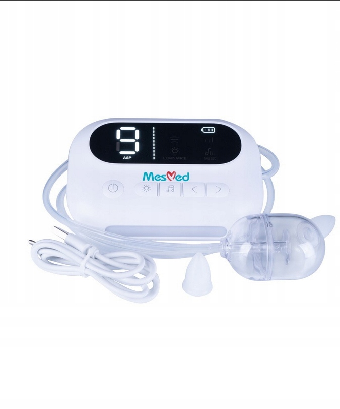 MESMED ELEKTRYCZNY ASPIRATOR DO NOSA DLA DZIECI HAPPINOSEK MM-127