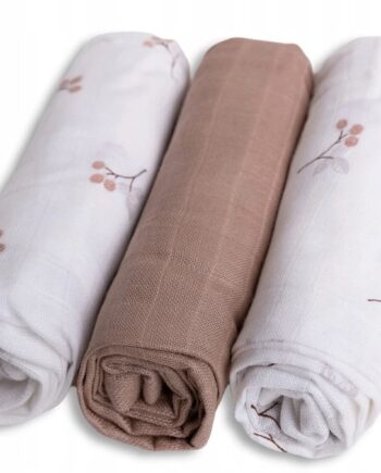 BABYMATEX PIELUSZKI PIELUCHU OTULACZ BAMBUSOWY 70X70CM MALINY