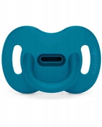 SUAVINEX SMOCZEK FIZJOLOGICZNY SILIKONOWY 100% SX PRO CIEMNONIEBIESKI 0-6