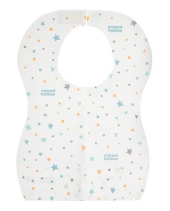 CANPOL ŚLINIAKI WODOODPORNE JEDNORAZOWE Z KIESZONKĄ 10 SZTUK