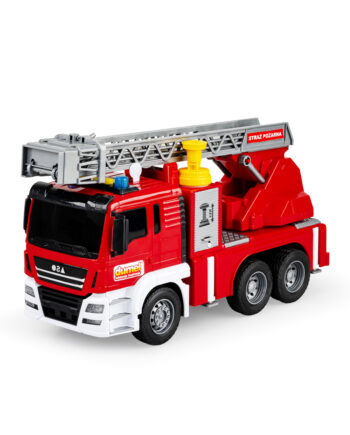 DUMEL FLOTA WÓZ STRAŻACKI STRAŻ POŻARNA NA BATERIE PRYSKA WODĄ