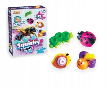 DUMEL ART SQUISHY KREATYWNY ZESTAW OWADY ZRÓB TO SAM