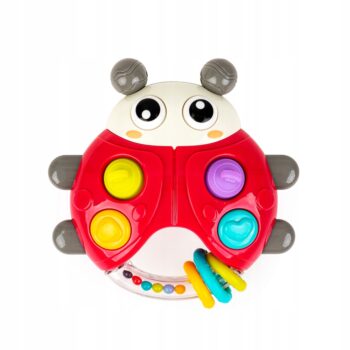 DUMEL ZABAWKA INTERAKTYWNA MELODYJNA BIEDRONKA MELODIE ODGŁOSY 3M+