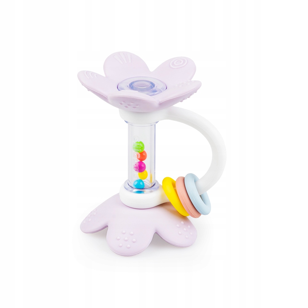 GiliGums GRZECHOTKA GRZECHOCZĄCE KWIATKI LILIOWY 3M+