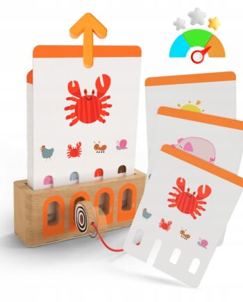 TOPBRIGHT LOGICZNE ŁAMIGŁÓWKI GRA EDUKACYJNA POZIOM PODSTAWOWY 36M+