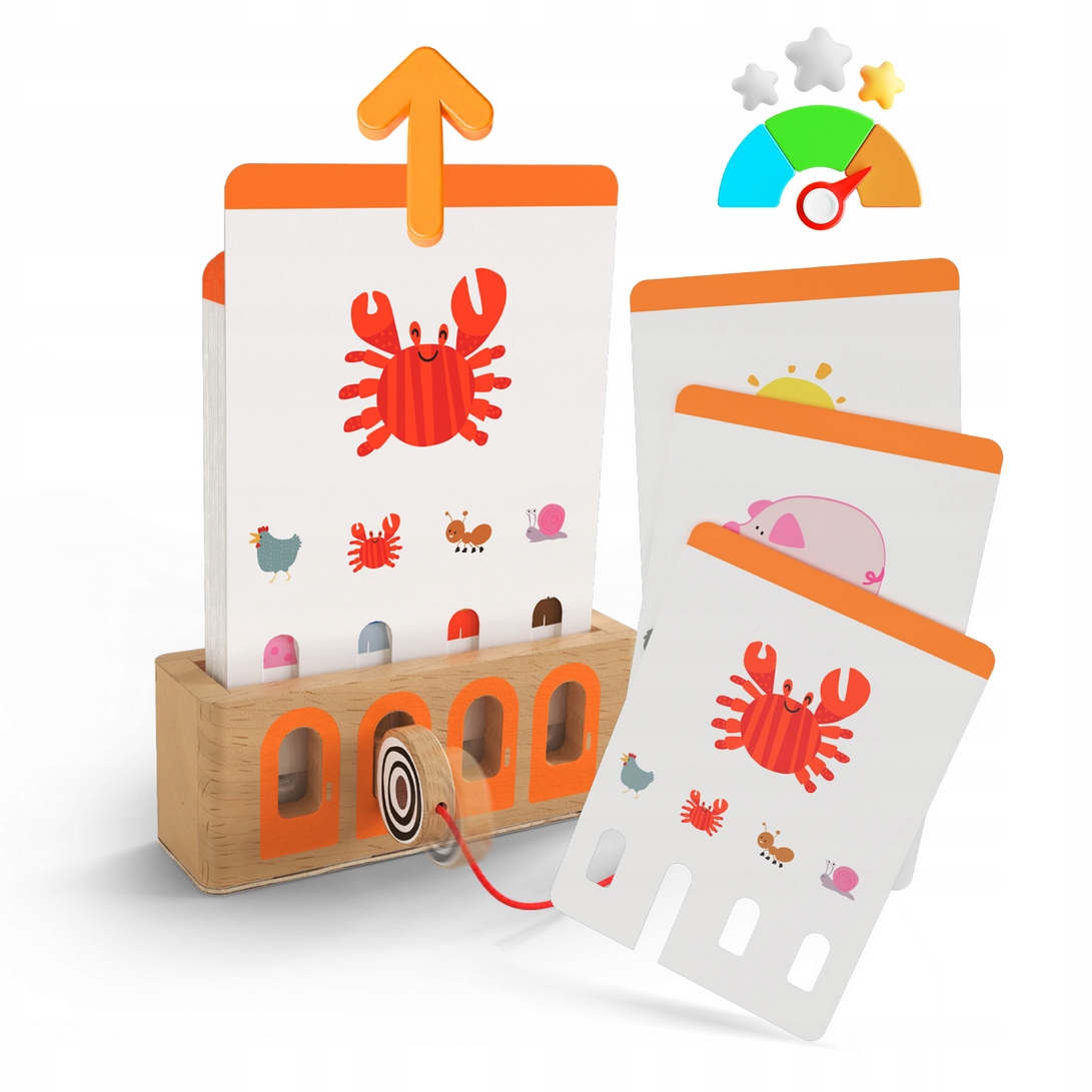 TOPBRIGHT LOGICZNE ŁAMIGŁÓWKI GRA EDUKACYJNA POZIOM PODSTAWOWY 36M+