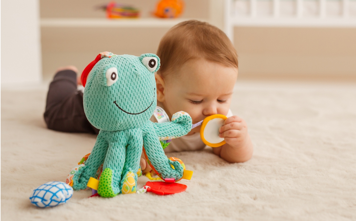 BALIBAZOO ZAWIESZKA SENSORYCZNA OŚMIORNICA STELLA DZWONECZEK 0M+