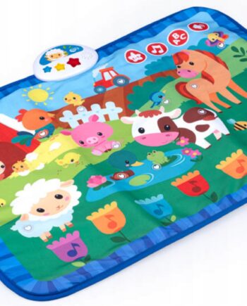 DUMEL ELEKTRONICZNA MATA WIEJSKIE ZWIERZĄTKA ODGŁOSY MELODIE ŚWIATEŁKA