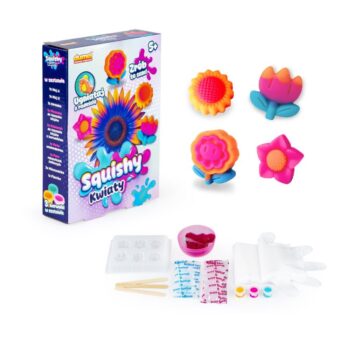 DUMEL ART SQUISHY KREATYWNY ZESTAW KWIATY ZRÓB TO SAM