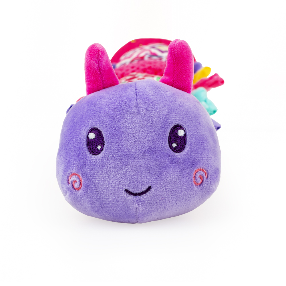 JOLLY BABY GĄSIENICA ZOSIA Z MIARKĄ PLUSZOWA SENSORYCZNA 0M+