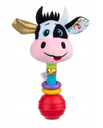 BALIBAZOO GRZECHOTKA KROWA CLARA SENSORYCZNA 0M+