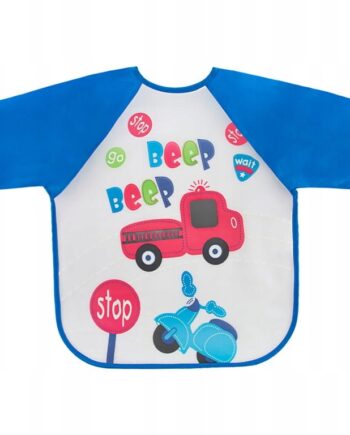 BOCIOLAND ŚLINIAK FARTUSZEK CERATOWY EVA Z RĘKAWKAMI NIEPRZEMAKALNY