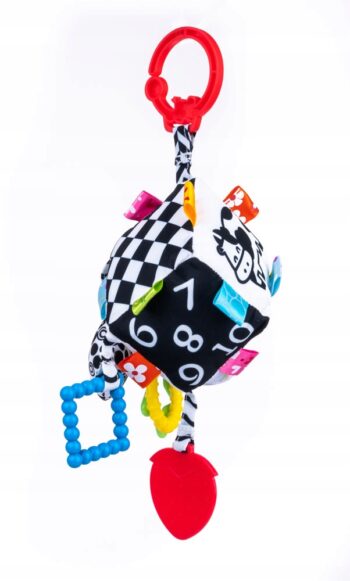 BALIBAZOO ZAWIESZKA SENSORYCZNA KOSTKA KONTRASTOWA