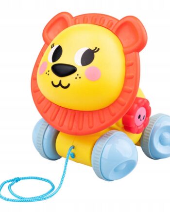 DUMEL ROZKOŁYSANY LEW NA SZNURECZKU DO PROWADZENIA