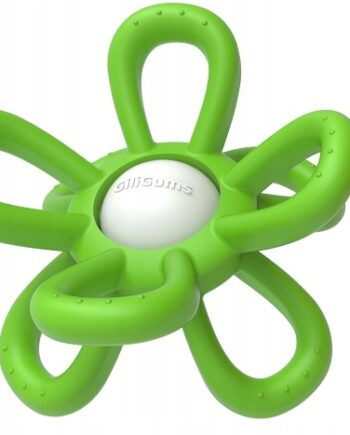 GiliGums GRZECHOTKA GRYZAK SILIKON KWIATEK ZIELONY 3M+