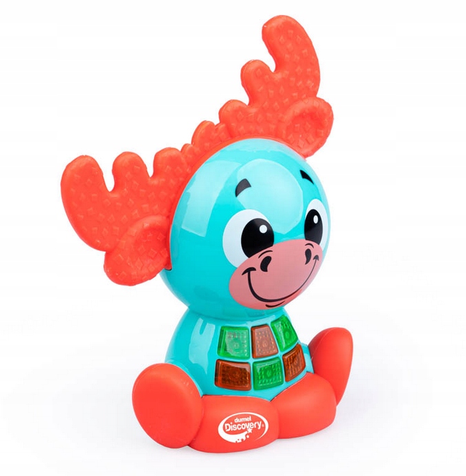 DUMEL ZABAWKA BYSTRY ŁOŚ NAUKA CYFEREK DŹWIĘKI ŚPIEWA 24M+