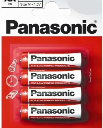 PANASONIC BATERIE CYNKOWO-WĘGLOWE R6 AA 4 SZTUKI