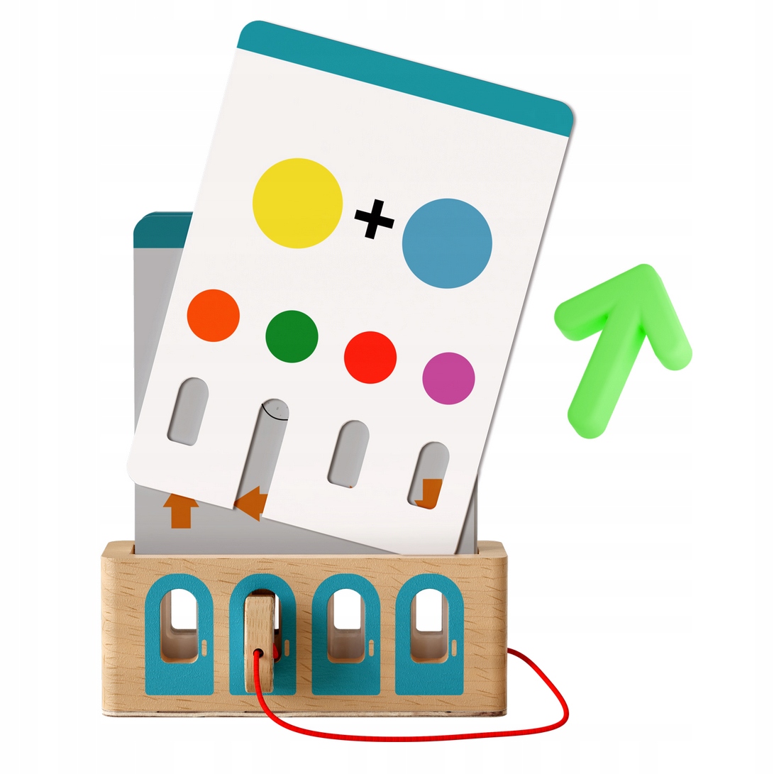 TOPBRIGHT LOGICZNE ŁAMIGŁÓWKI GRA EDUKACYJNA POZIOM EKSPERT 36M+