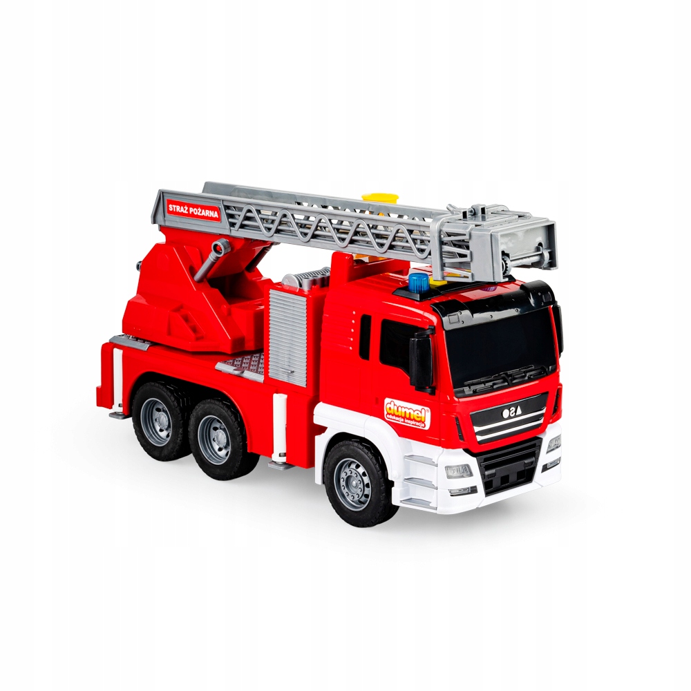 DUMEL FLOTA WÓZ STRAŻACKI STRAŻ POŻARNA NA BATERIE PRYSKA WODĄ