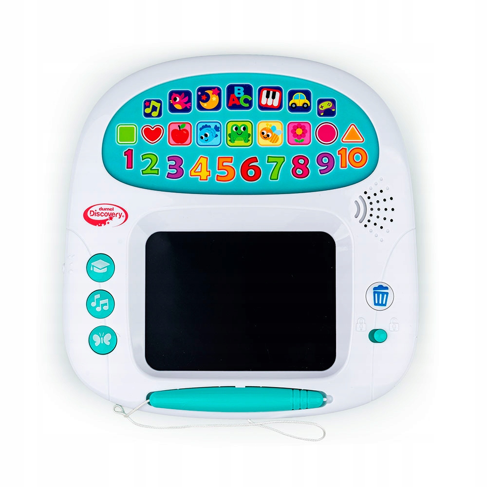 DUMEL TABLICA DŹWIĘKOWE RYSOWANIE NAUKA QUIZ DŹWIĘKI 3+