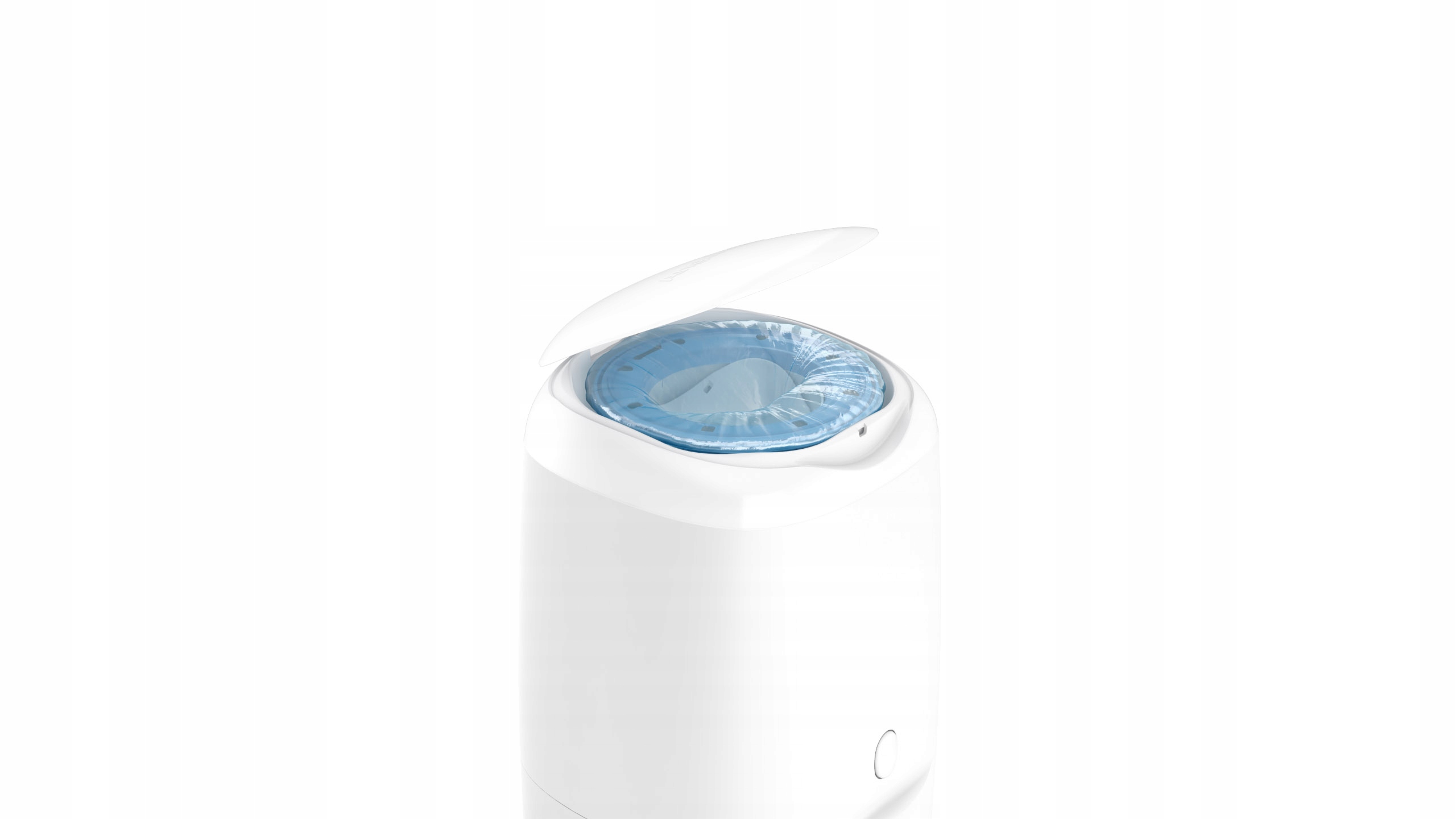 ANGELCARE POJEMNIK KOSZ NA PIELUCHY SZARY + 5 WKŁADÓW