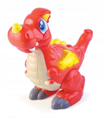 DUMEL MAGICZNY SMOK ŚWIATŁO DŹWIĘK RUCHOME NÓŻKI I OGON