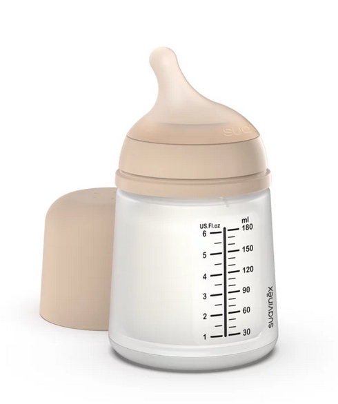 SUAVINEX BUTELKA ZERO ZERO 180ML REGULOWANY PRZEPŁYW LIGHT