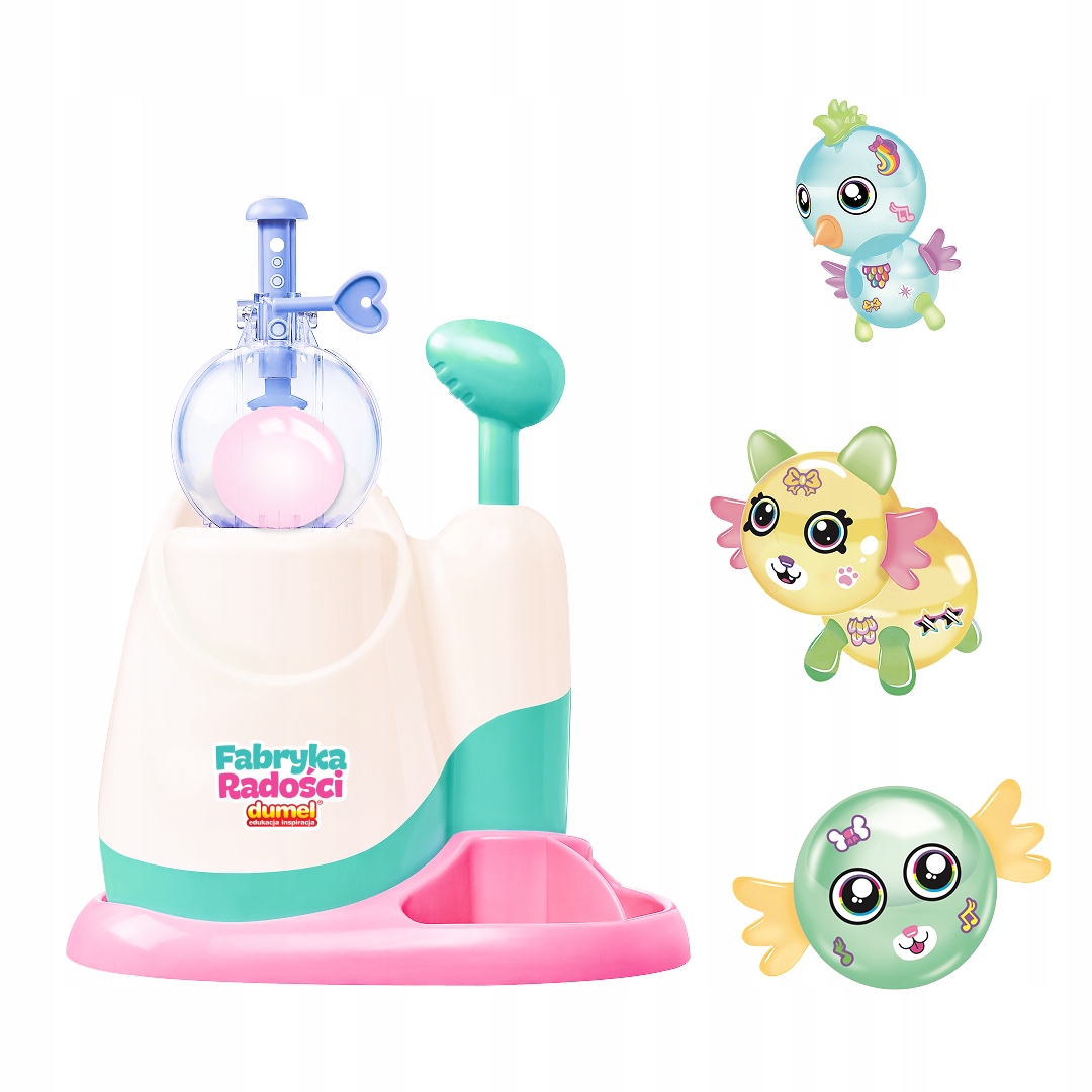 DUMEL FABRYKA RADOŚCI BALONY BALONOWA PRZYGODA MASZYNKA 195 ELEMENTÓW 3+