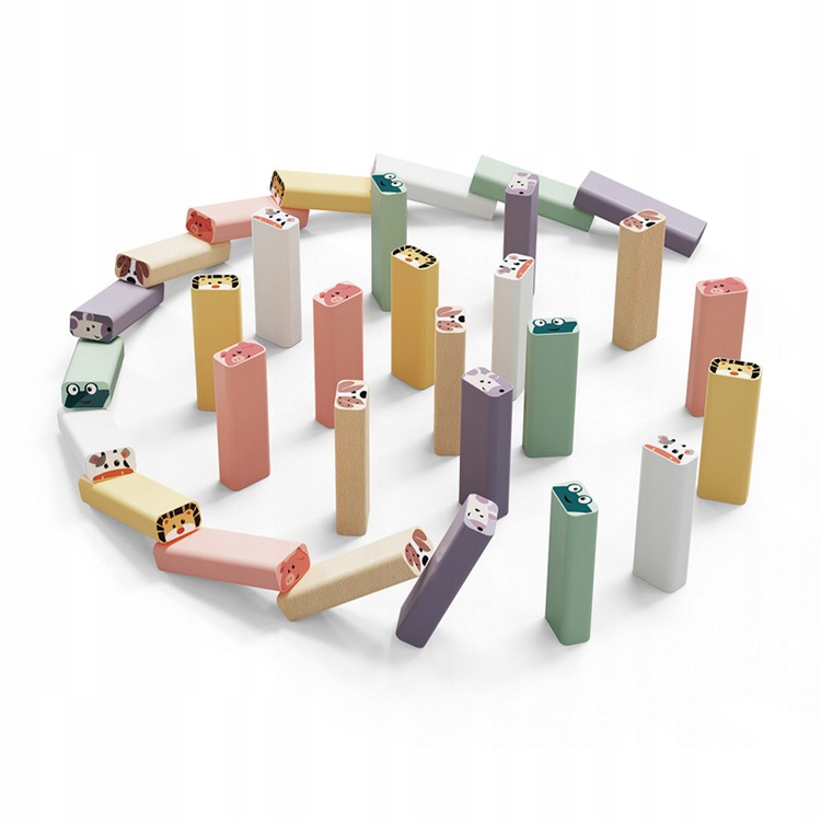 TOPBRIGHT DREWNIANA GRA ZRĘCZNOŚCIOWA WIEŻA JAKIE TO ZWIERZĘ? 36M+