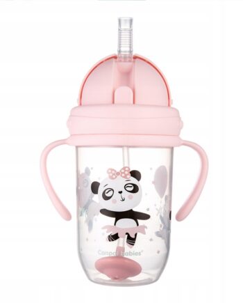 CANPOL KUBEK NIEKAPEK Z OBCIĄŻONĄ SŁOMKĄ BIDON 6m+