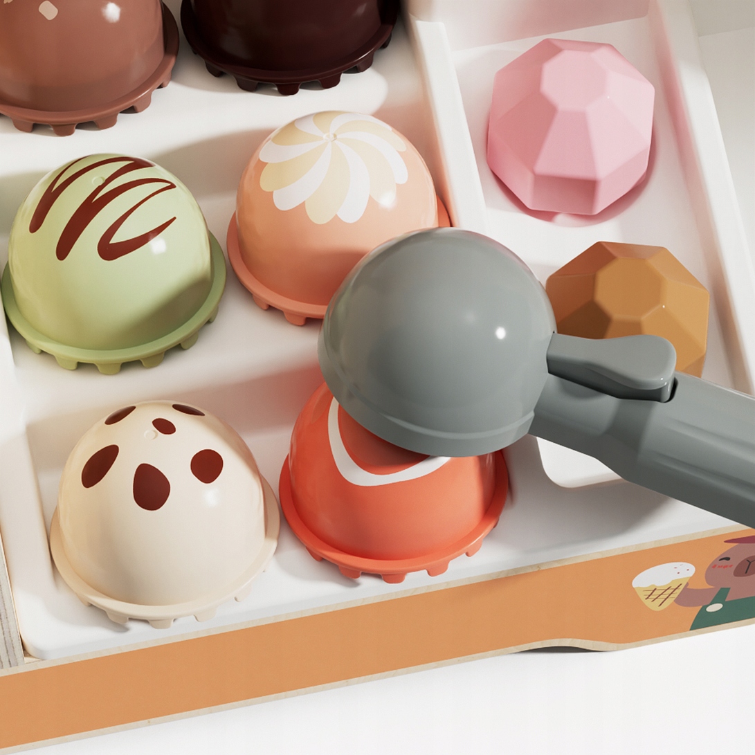 TOPBRIGHT ZABAWA EDUKACYJNA KREATYWNA DUŻA LODZIARNIA 36M+