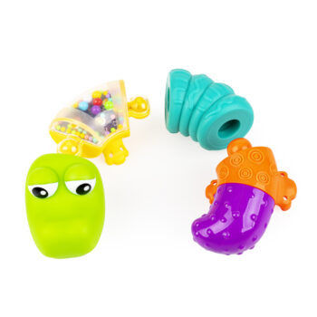 DUMEL KROKODYL SKŁADACZEK ZABAWKA SENSORYCZNA 6M+