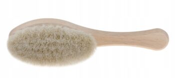 BOCIOLAND DREWNIANA SZCZOTKA DO WŁOSÓW KOZIE WŁOSIE MIĘKKA