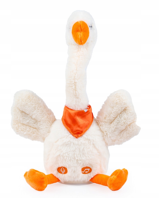 DUMEL ZWARIOWANA GĘŚ TAŃCZY MÓWI PO POLSKU FUNKCJA NAGRYWANIA 2L+