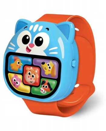 DUMEL ZEGAREK MALUCHA KOTEK MELODIE DŹWIĘKI PIOSENKI REGULOWANY 3+