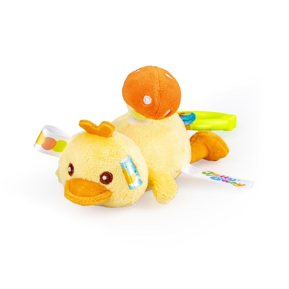 JOLLY BABY ZAWIESZKA SENSORYCZNA KACZOREK JAŚ Z WIBRACJĄ 0M+