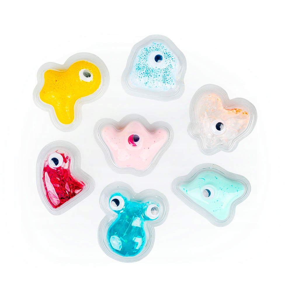 DUMEL ZESTAW KREATYWNY SENSORY KOLOROWE POTWORKI 4+