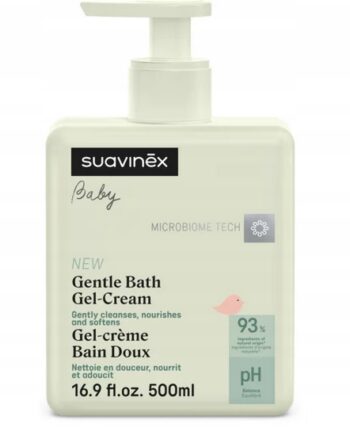 SUAVINEX DELIKATNY ŻEL KREM DO KĄPIELI DLA DZIECI 500ML ŁAGODNY NATURALNY