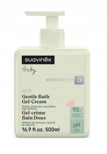SUAVINEX DELIKATNY ŻEL KREM DO KĄPIELI DLA DZIECI 500ML ŁAGODNY NATURALNY