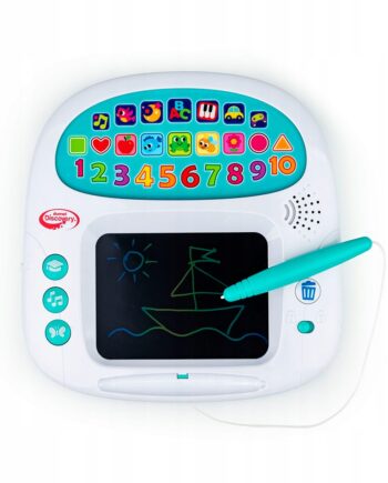 DUMEL TABLICA DŹWIĘKOWE RYSOWANIE NAUKA QUIZ DŹWIĘKI 3+