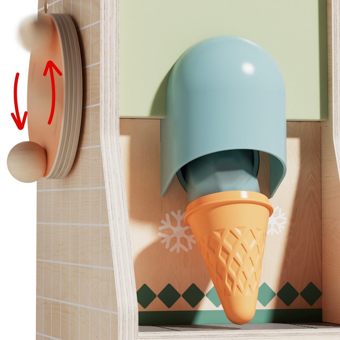 TOPBRIGHT ZABAWA EDUKACYJNA KREATYWNA DUŻA LODZIARNIA 36M+