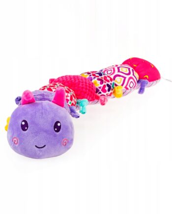 JOLLY BABY GĄSIENICA ZOSIA Z MIARKĄ PLUSZOWA SENSORYCZNA 0M+