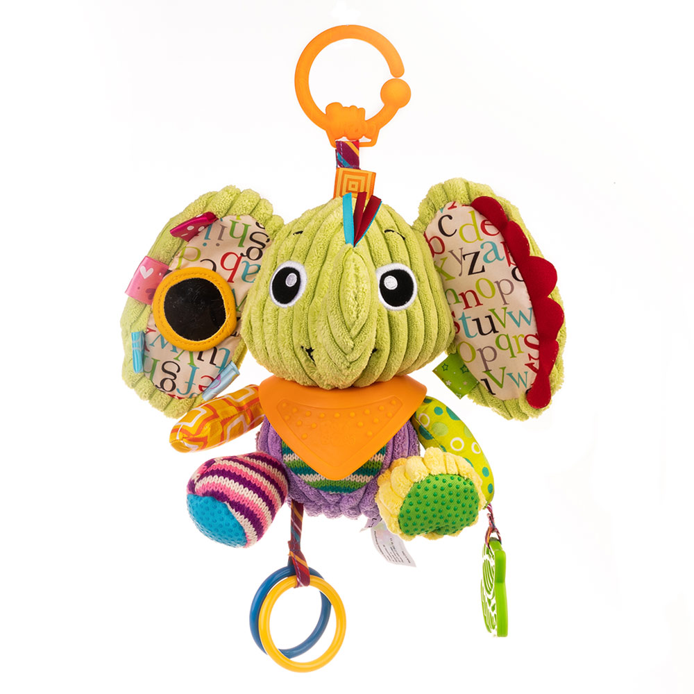 BALIBAZOO ZAWIESZKA SŁOŃ ELVIS KÓŁECZKA GRYZAKI 0M+